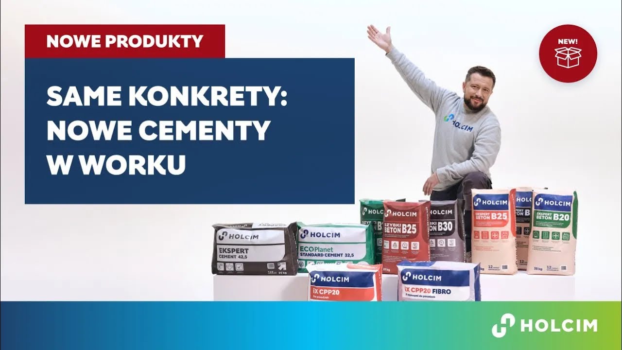 Holcim Same Konkrety: Cementy