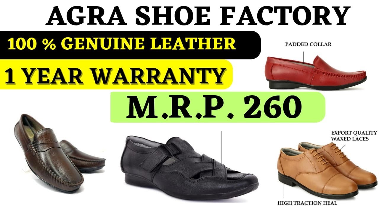 Just 260 whole price || Agra leather shoes factory || Men’s formal shoes #shoefactory