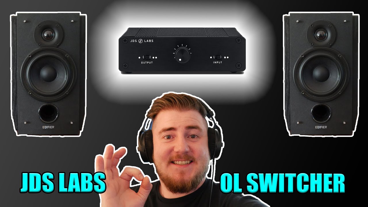 NIE MEHR Kopfh&ouml;rer und Lautsprecher umst&ouml;pseln! JDS LABS OL SWITCHER & ATOM AMP