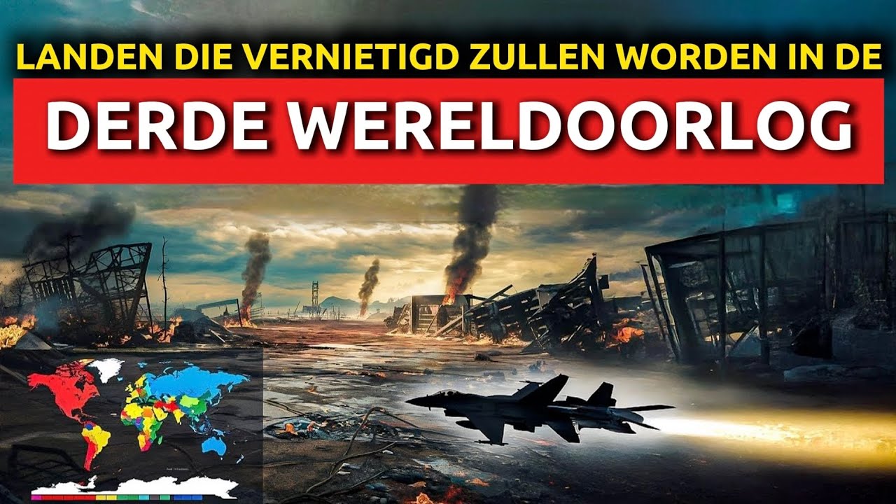 10 landen die als eersten VERNIETIGD zullen worden in de Derde Wereldoorlog