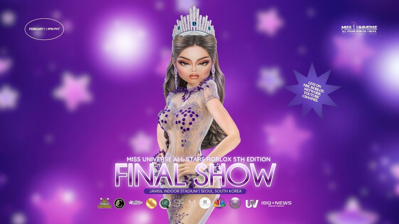 NBC: 5th Miss Universe Universe All Stars Roblox: The Coronation Night