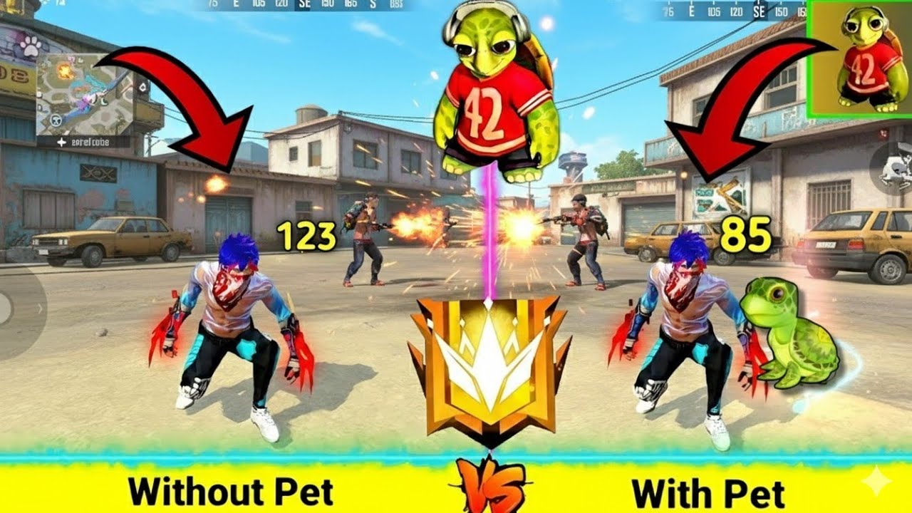 Flash Pet Ability In Free Fire | Free Fire Flash Pet Ki Ability Kya Hai | FF New Pet Ability Test