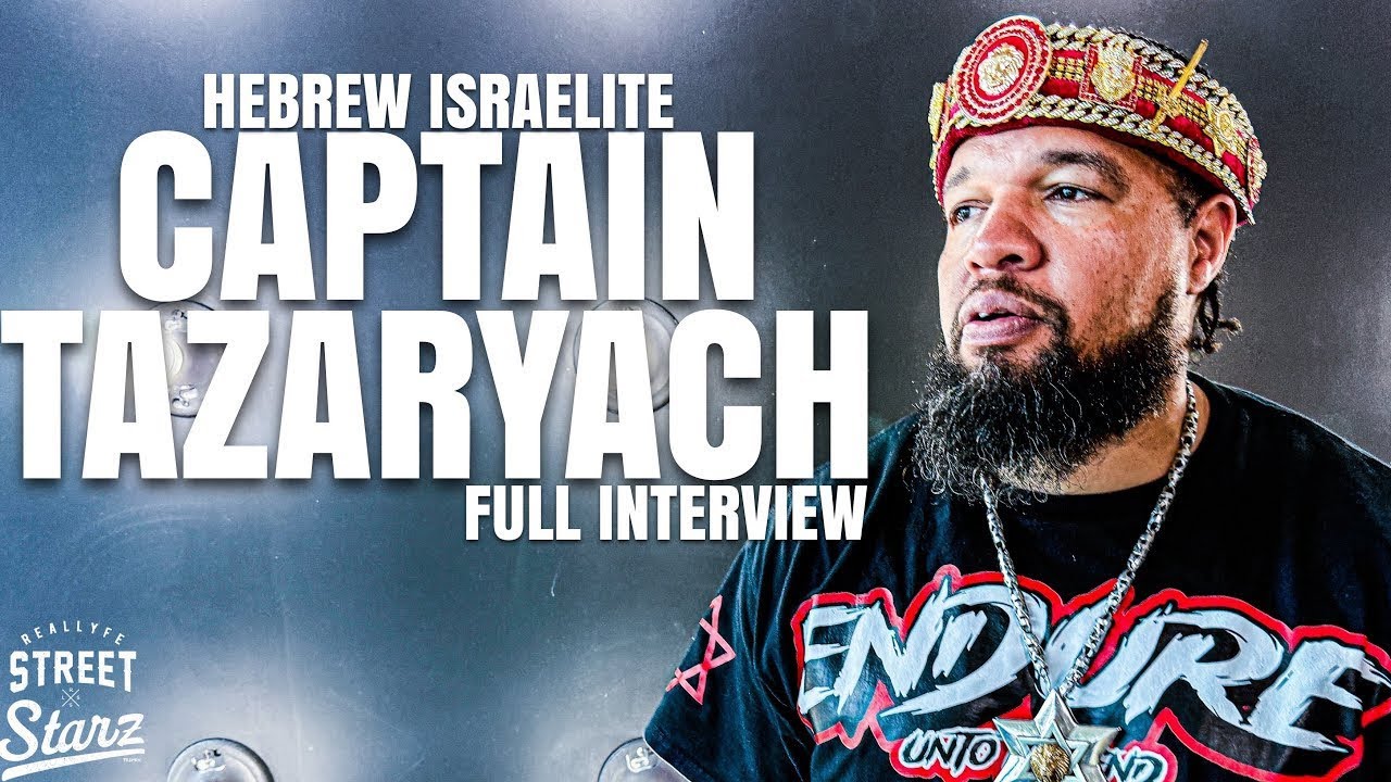 Hebrew Israelite Captain Tazaryach on Sl4very Experiment, MLK Failures, Eminem AMA Award & Diddy