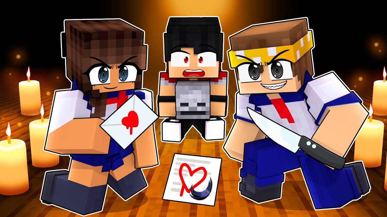 Minecraft mas EU TENHO UMA FAMILIA YANDERE ‹‹ P3DRU ››