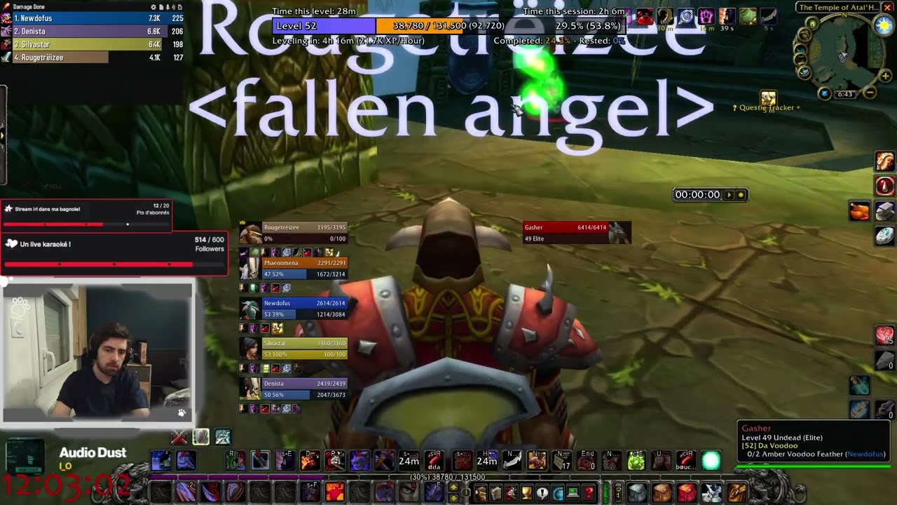 🔴[FR] [Drop] Holla ! Pexing Warrior Classic TBC prepatch | !discord | (Part 2/2)
