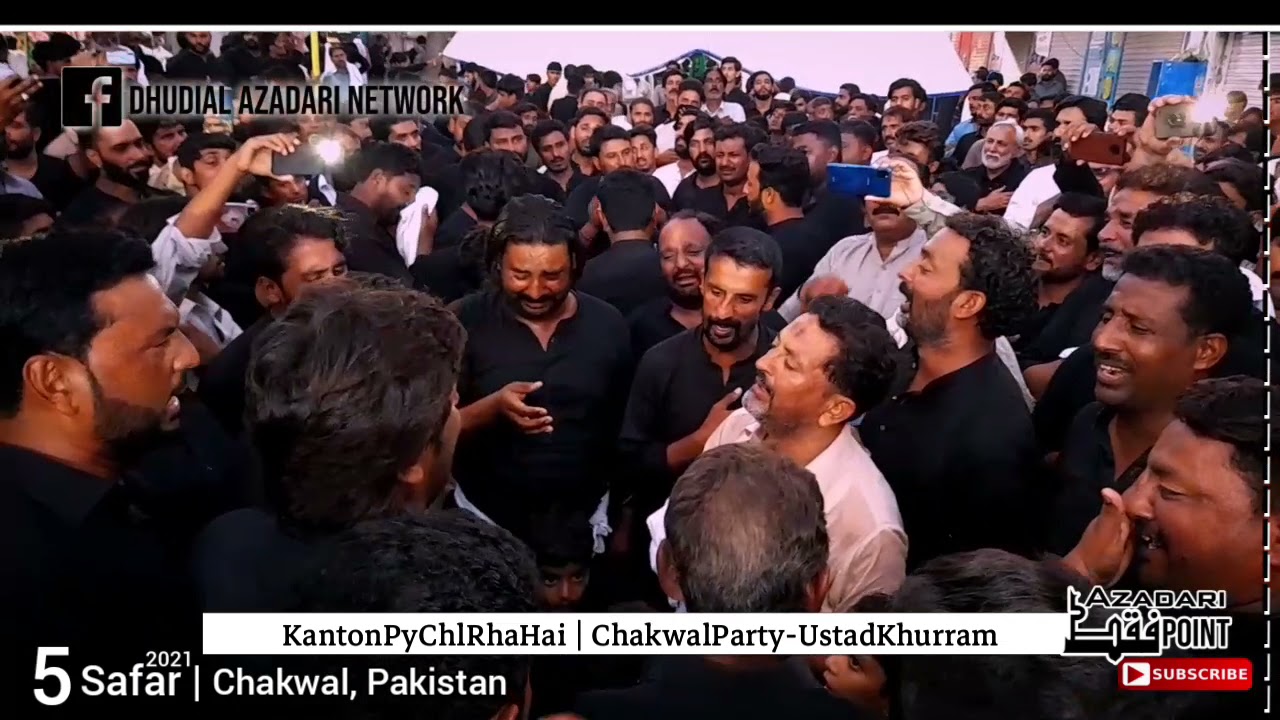 Kanton Py Chl Rha Hai Sahara Koi Nahi | 5 Safar Chakwal Party Ustad Khurram