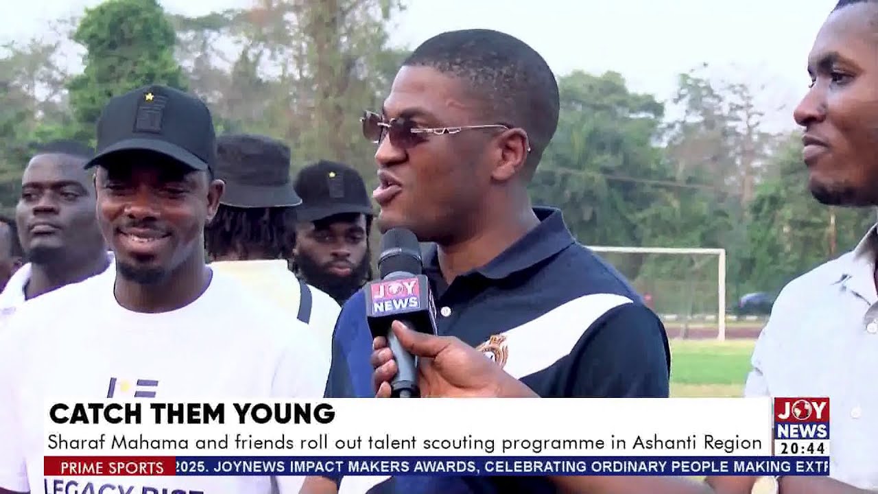 Catch Them Young: Sharaf Mahama and friend roll out talent scouting programme in Ashanti Region