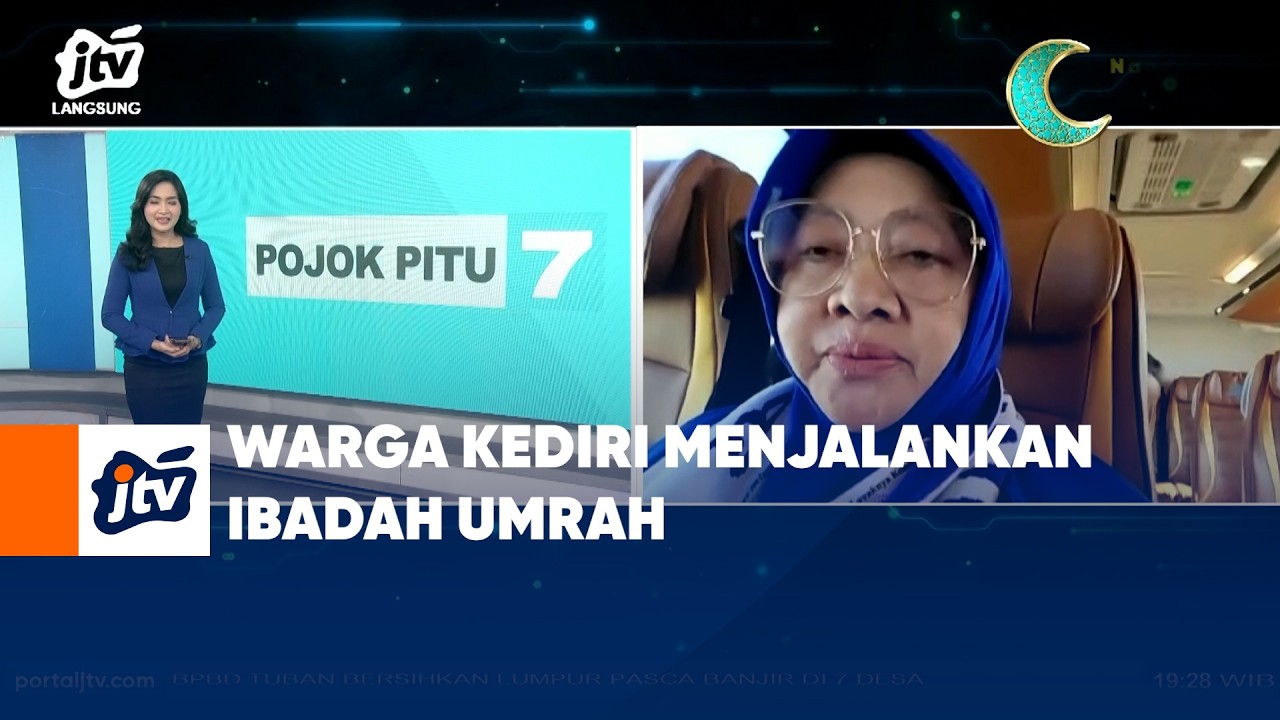 Warga Kediri Menjalankan Ibadah Umrah