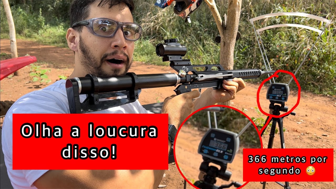 Javali 6.35 mm - Disparos acima da velocidade do Som!