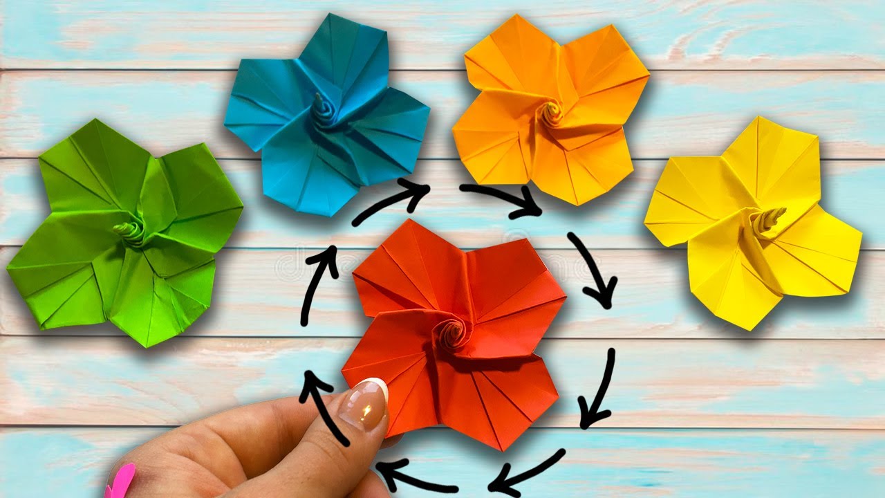 Бумажная ИГРУШКА - АНТИСТРЕСС / СПИННЕР ИЗ БУМАГИ / Paper toy antistress Spinning top from paper