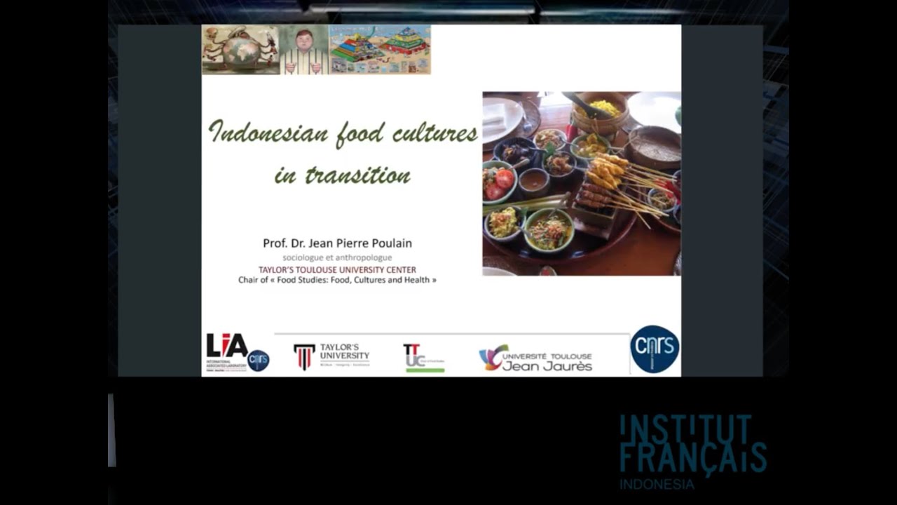 LES CULTURES ALIMENTAIRES INDONESIENNES EN TRANSITION, JEAN-PIERRE POULAIN,