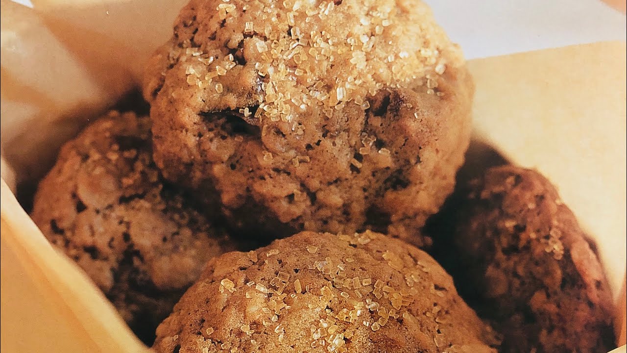 بسكوت الشوفان بالبلح و عين الجمل - روعه! 👌😋