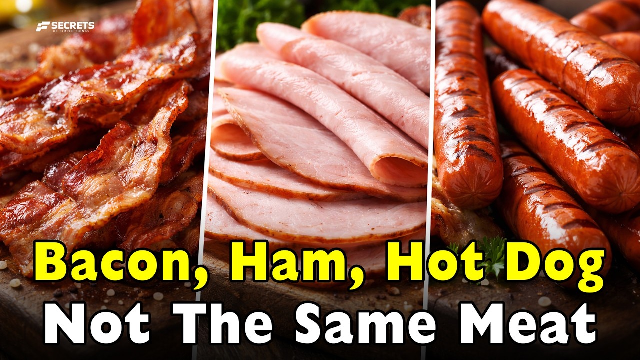 How One Pig Becomes Bacon, Ham, and Hot Dogs