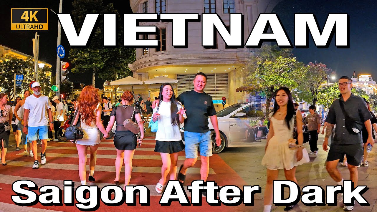 Vietnam Nightlife Ho Chi Minh City (Saigon) 2026 🇻🇳 Explore the streets of District 1