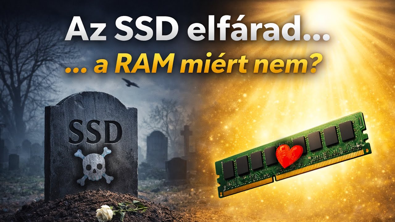 Az SSD elfárad… a RAM miért nem?