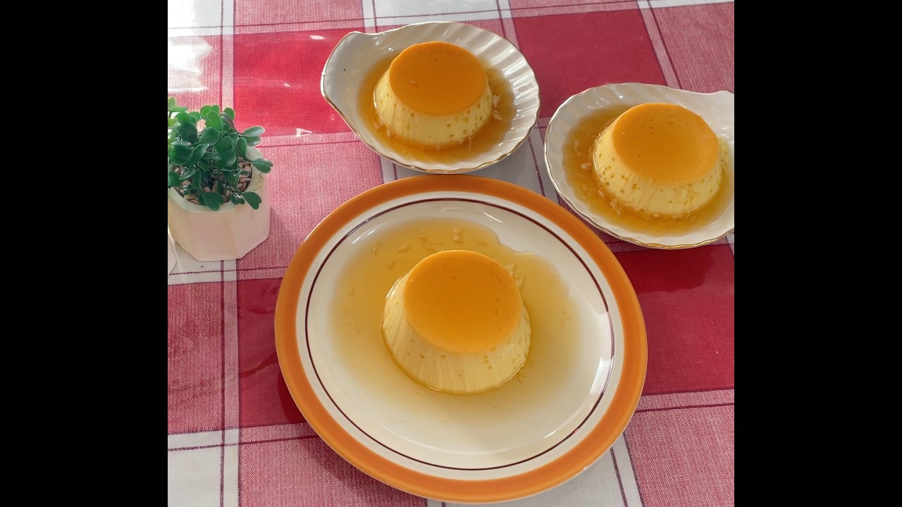 Japanese Caramel Pudding Super Lembut | Dessert Cantik Ala Cafe #menupuasa #takjil  #puddingrecipes