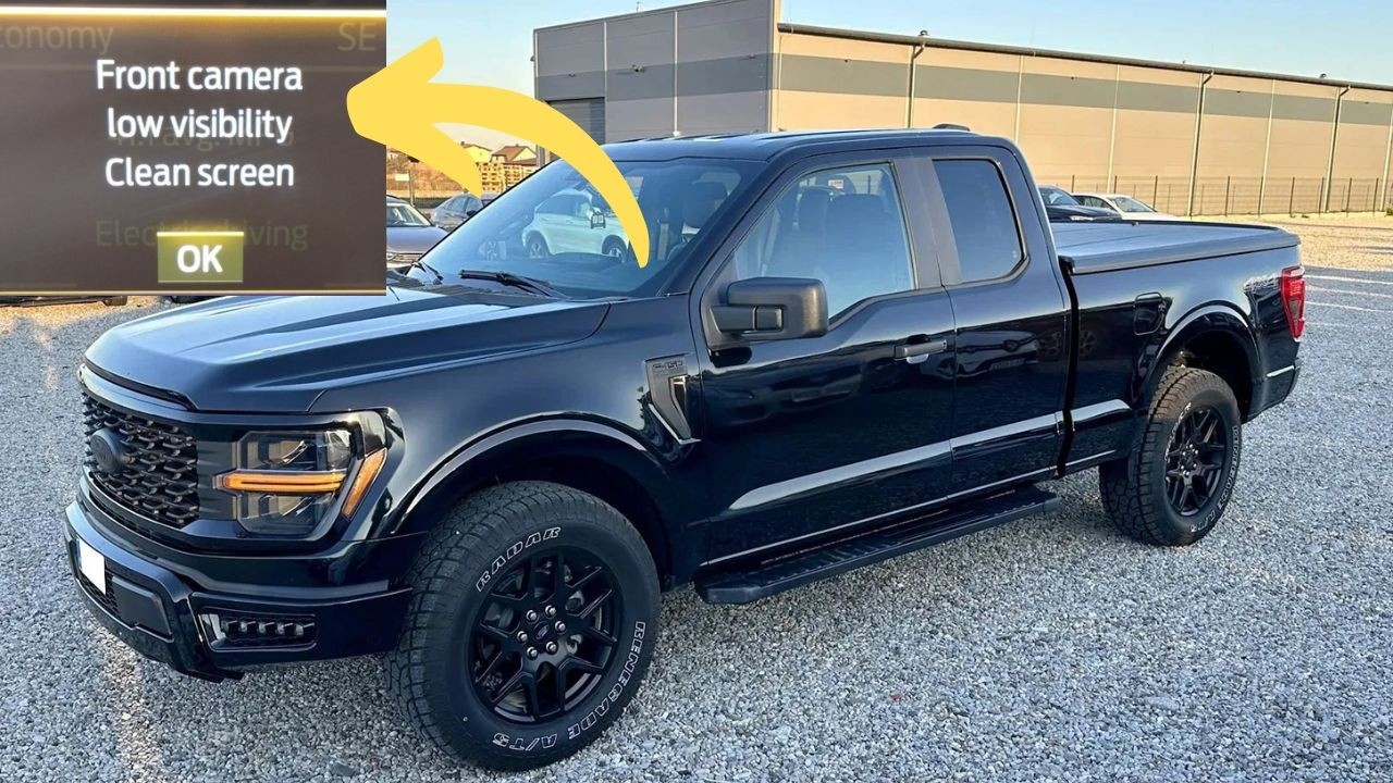 &ldquo;Front camera low visibility&rdquo; warning in Ford vehicles
