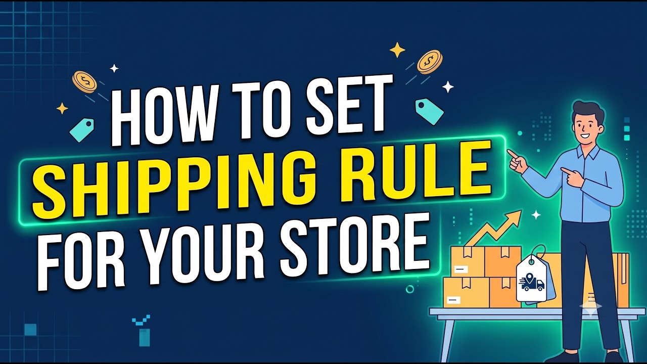 How to Set Shipping rule for Your Store