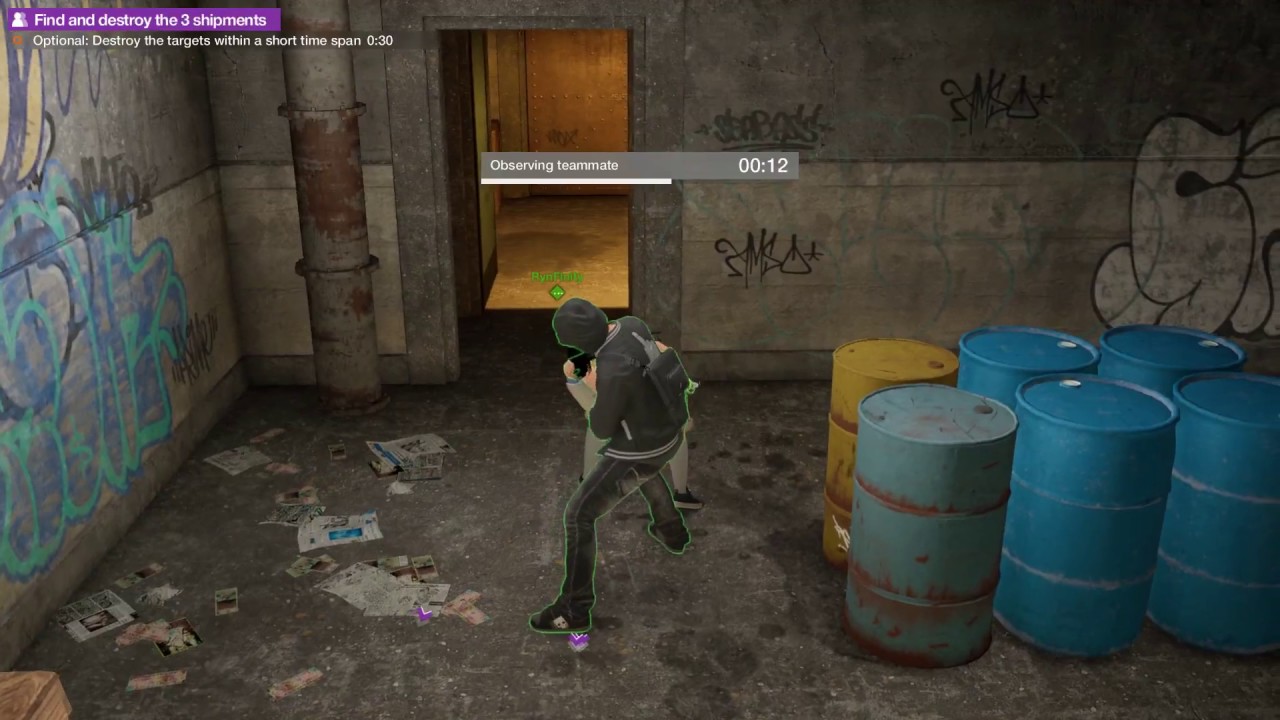 Find & Destroy 3 Shipments w/ 30 Seconds Optional Bonus