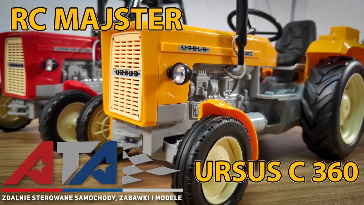 Ursus C 360 zabawka od Double Eagle - prezentacja.