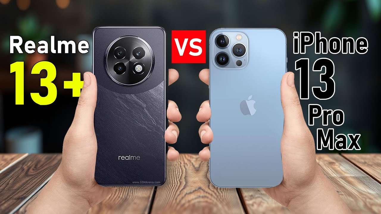 Realme 13+ VS Iphone 13 Pro Max