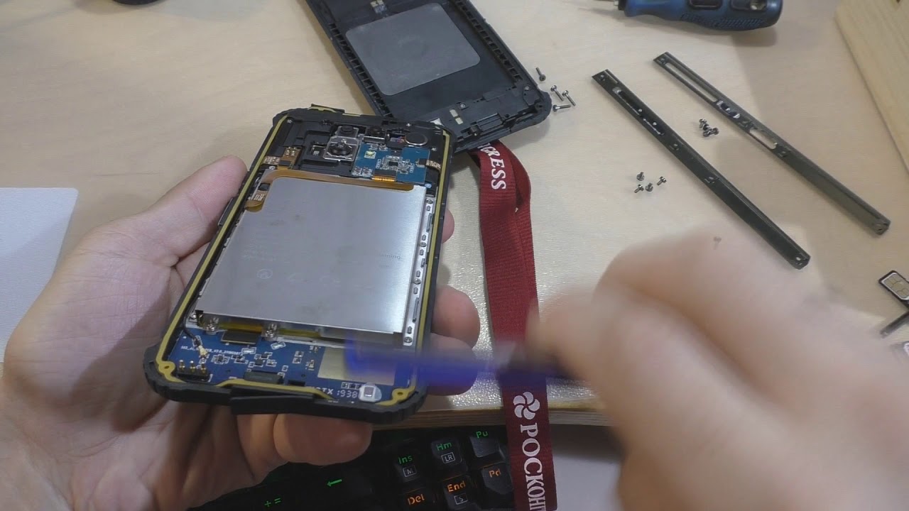 Частичная разборка Blackview BV9800