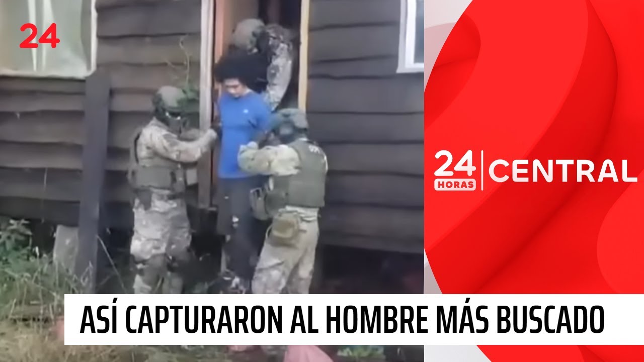 Tomás Antihuen: así capturaron al hombre más buscado de Chile | 24 Horas TVN Chile