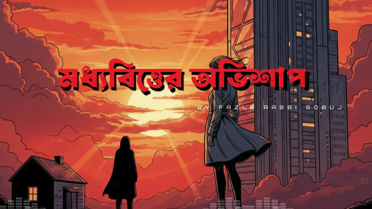মধ্যবিত্তের অভিশাপ (Moddhobitter Ovishap) | New Bangla Sad Song by Fazle Rabbi Sobuj