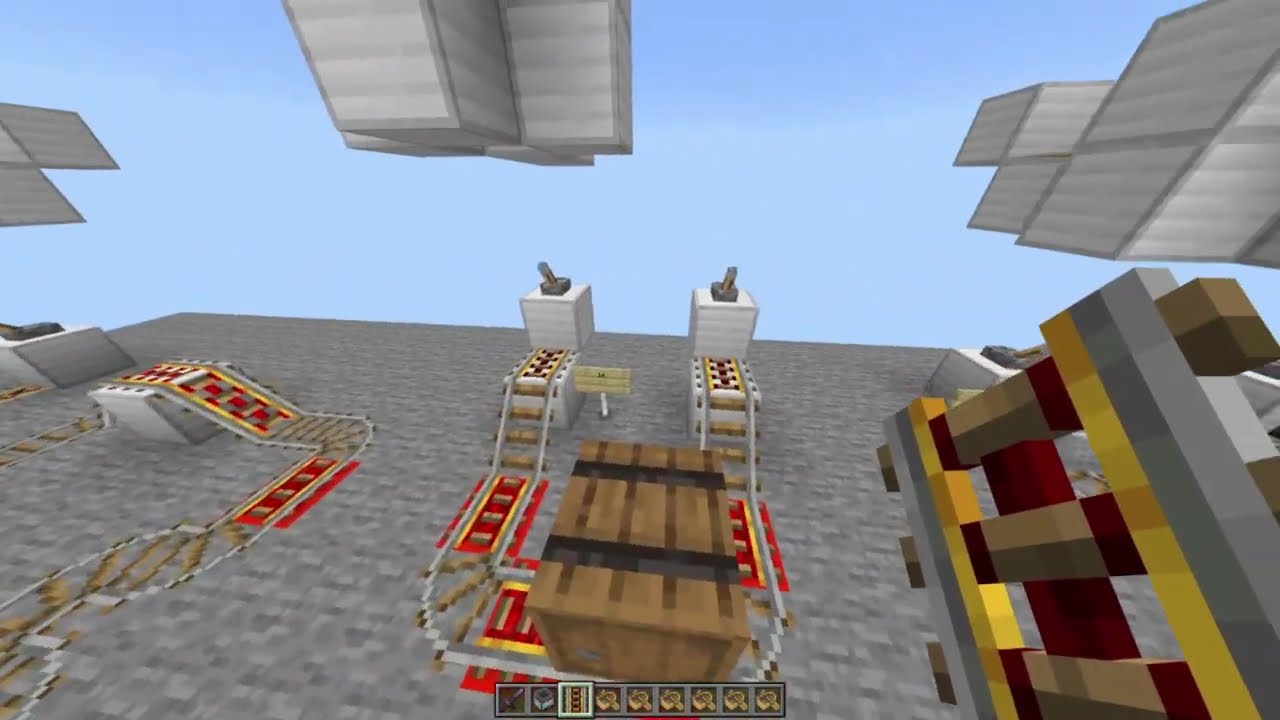 FISIÓN DE VAGONETAS EN MINECRAFT BEDROCK | PARTE 7