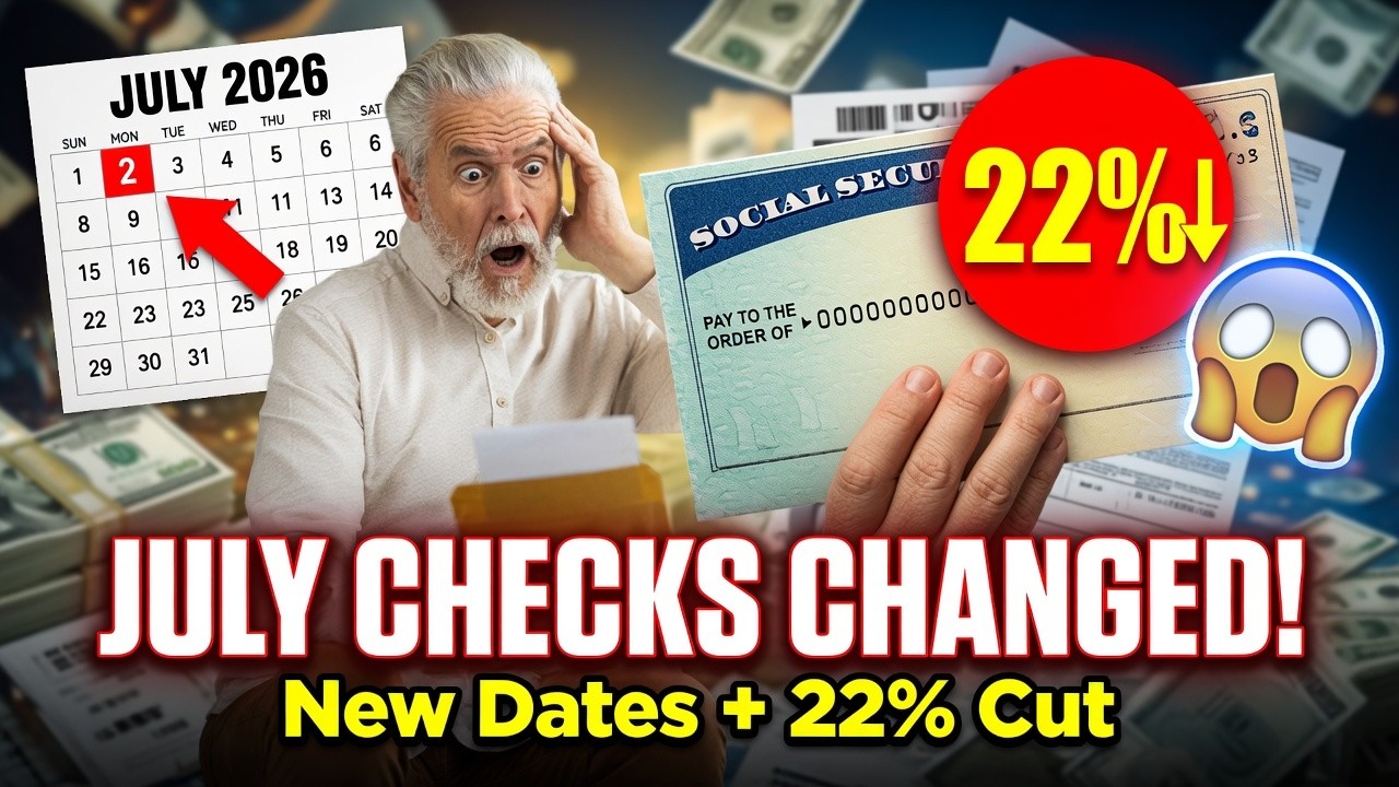 Your July Social Security Check Is Changing! New Payment Dates & 22% Cut Explained