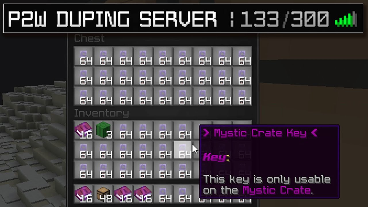 Destroying a MASSIVE pay2win server with duping - blockstackers.xyz