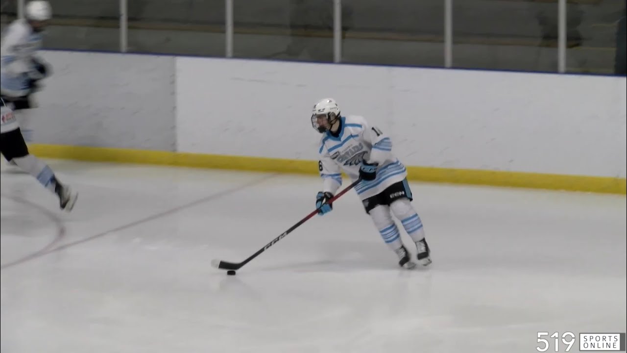 GOHL - St. Catharines Falcons против Caledonia Corvairs
