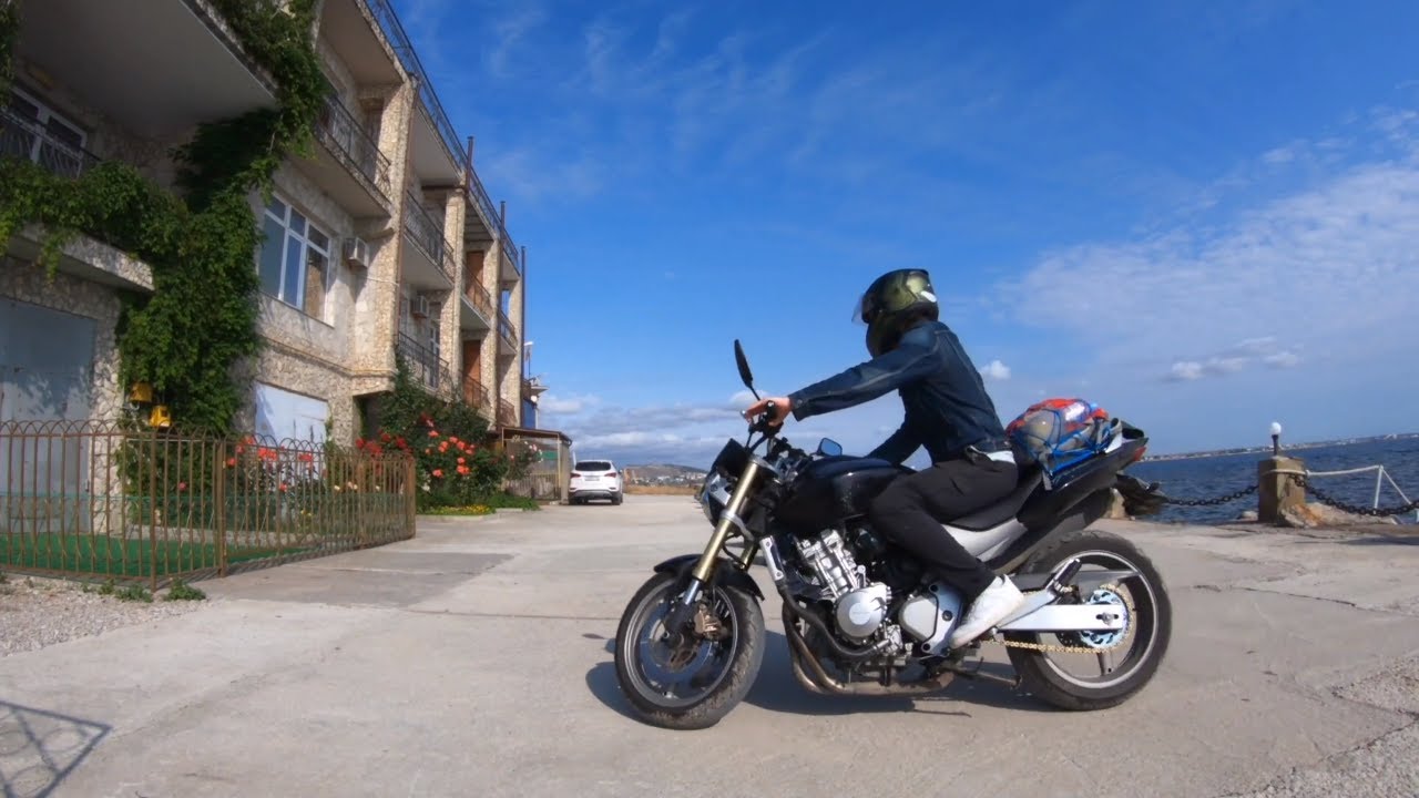 Как я спонтанно уехал в КРЫМ на мотоцикле /  Honda hornet 600 (часть2)