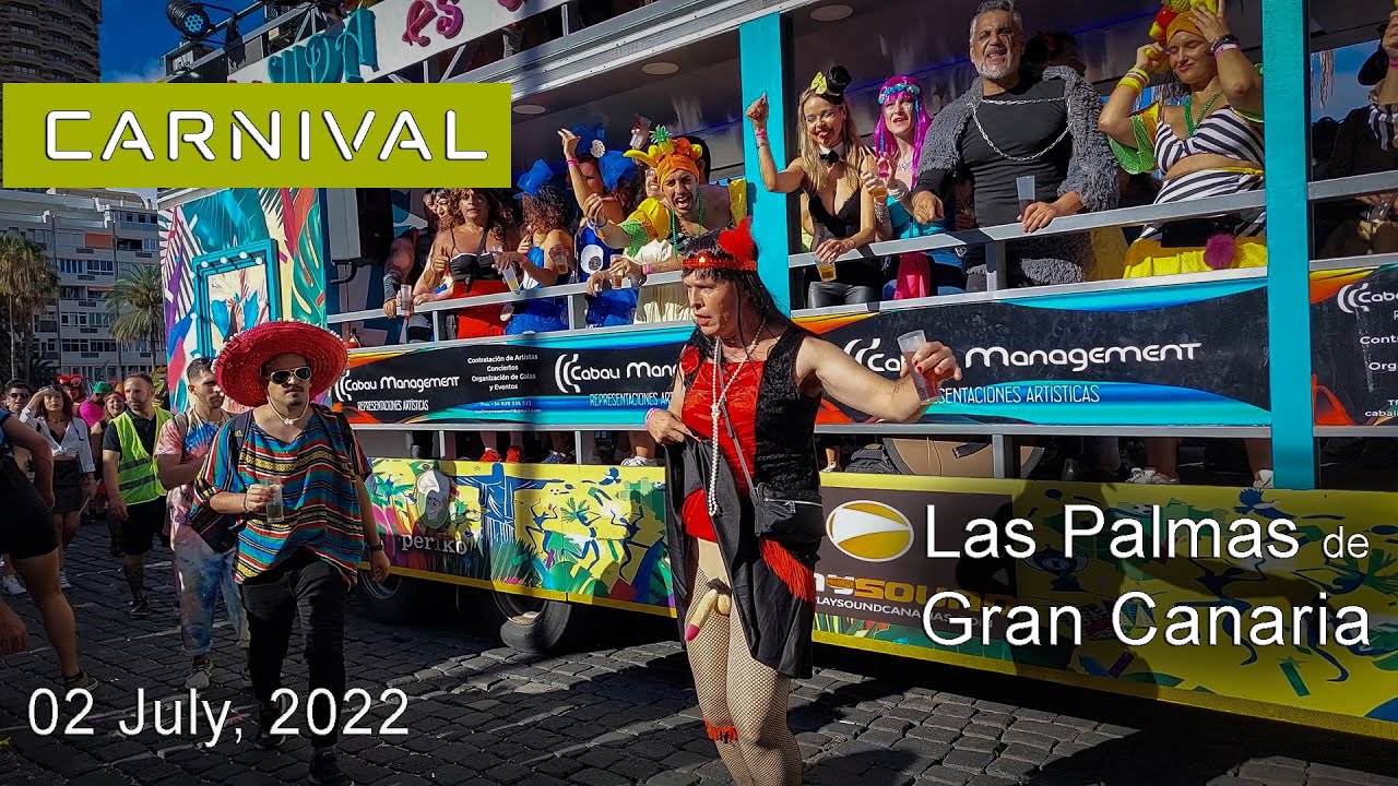Carnival Las Palmas de Gran Canaria, Gran Cabalgata 02 July, 2022
