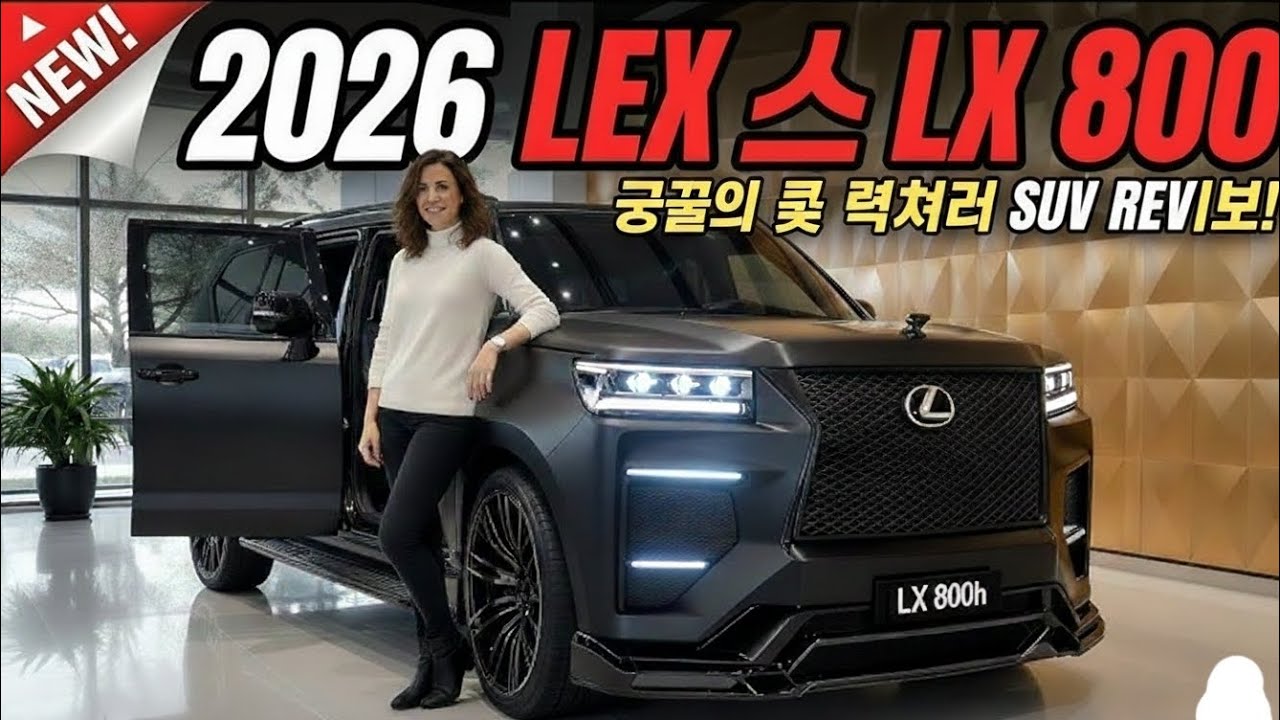 이 가격에 이 Luxury? 2026 LX 800h Review