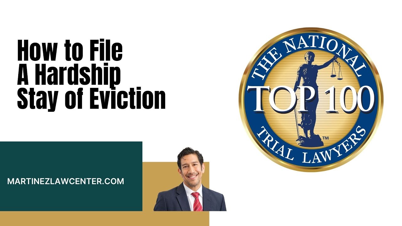 Tenants Only: How to File a Hardship Stay of Eviction and Fight Back!