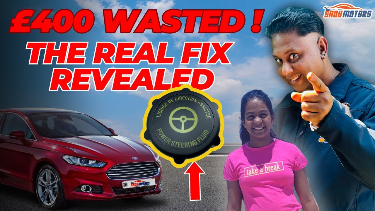 Устранение шума гидроусилителя руля Ford Mondeo за 5 минут при неправильном ремонте | Sanu Motors