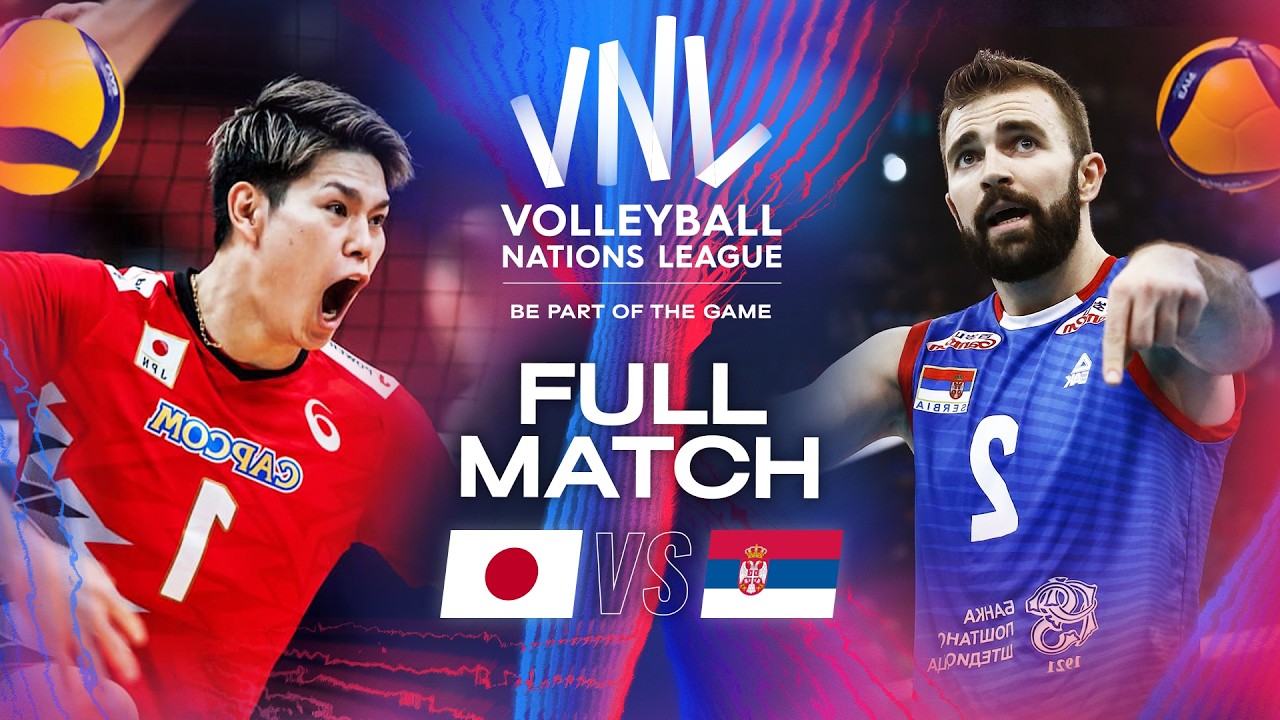 Japan 🇯🇵 vs. Serbia 🇷🇸 - 2024 VNL | Full Match - Week 1