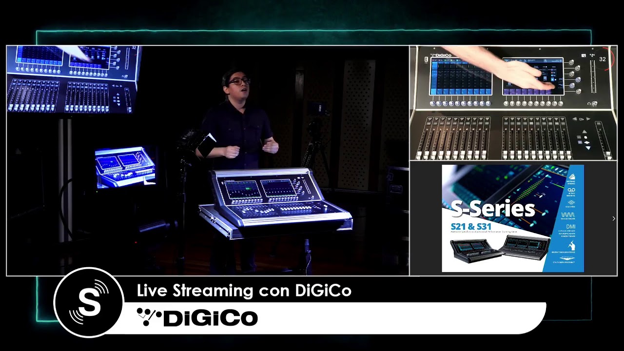 DiGiCo - Conociendo la consola digital S21 de DiGiCo