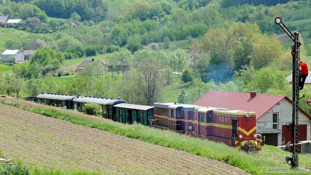 [20110514][PKD] Pociąg towarowo - osobowy na Przeworskiej KD szklanym okiem Kolegi Andrzeja Korneta!