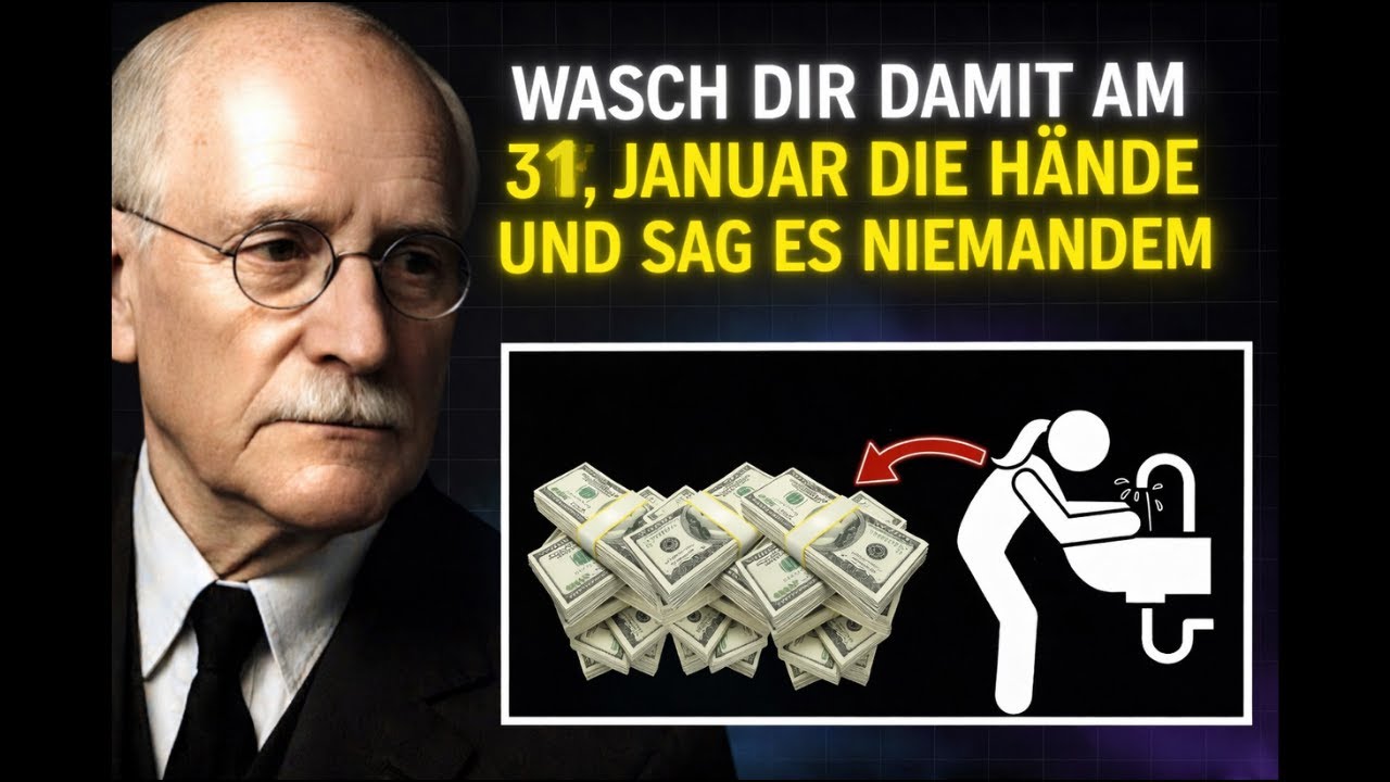 Wasche deine Hände am 31. Januar damit und hebe eine Menge Geld ab | Carl Jung