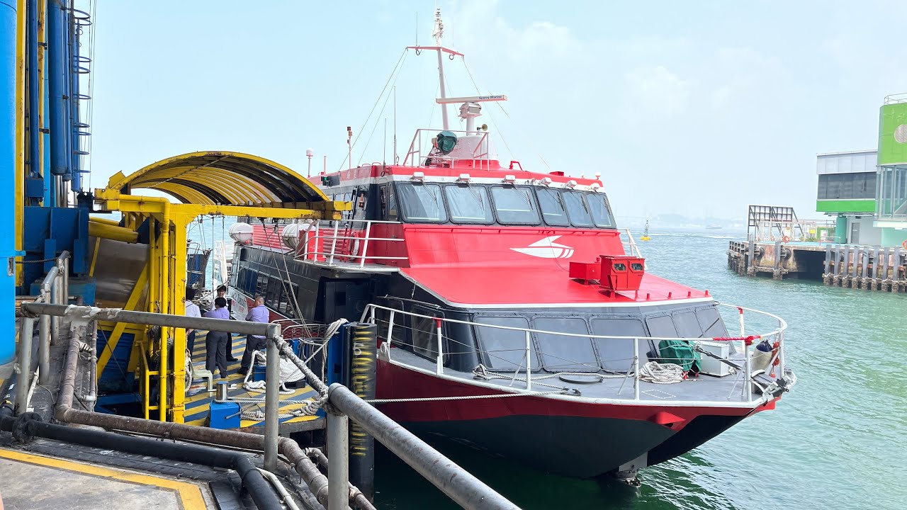 【Nice Boat】【器材測試】噴射飛航 至尊噴射船 上環港澳碼頭-澳門外港碼頭