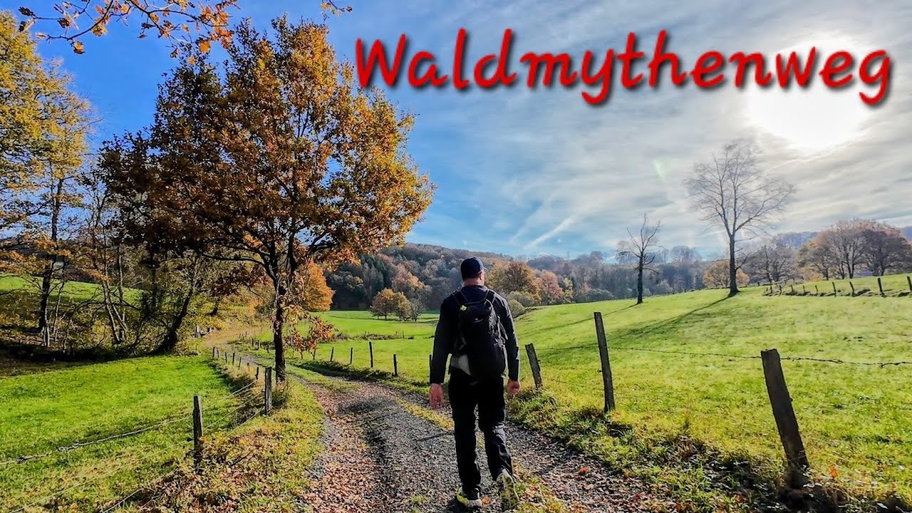Waldmythenweg - Herbstliche Wanderung durchs Bergische Land #wandern