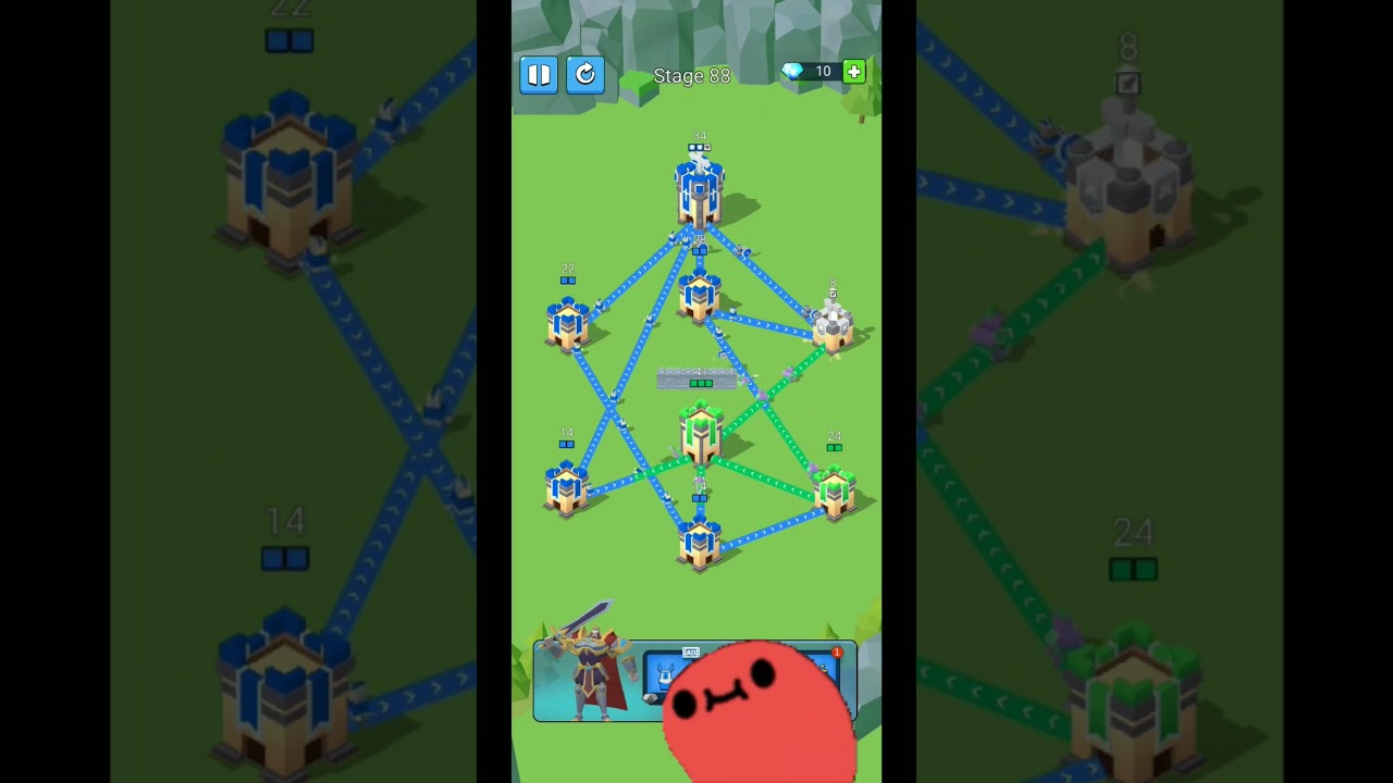 Conquer The Tower #83 #Game #GameOffline #GameOn #GamePlay #GameTime #GamingFun #shorts
