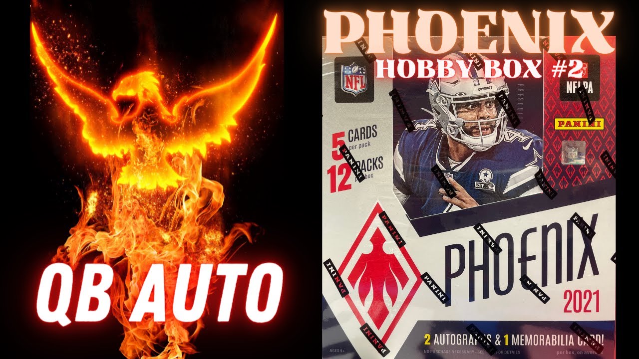 2021 Panini Phoenix Football Hobby Box. $500+ Per Box = 3 HITS