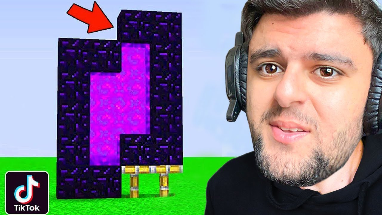 ვიმეორებ გიჟურ TikTok ლაიფხაკებს Minecraft -ში! 🤣🔥