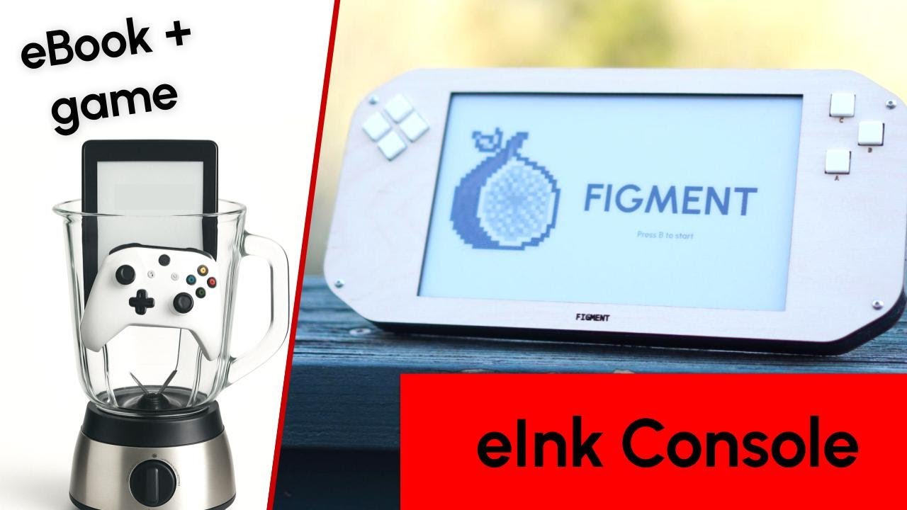Blended my Kindle and Xbox and got this eInk console - Meet Figment