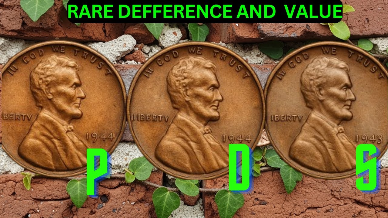 Rare 1944 Lincoln Cents: D, S, and No Mint Mark &ndash; Full Value Breakdown! coin collecting usa