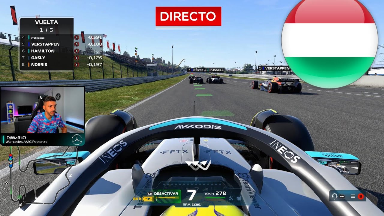 😡EL MAYOR ROBO😡TORNEO F1 22 YOUTUBERS (GRAN PREMIO DE HUNGRÍA) DjMaRiiO