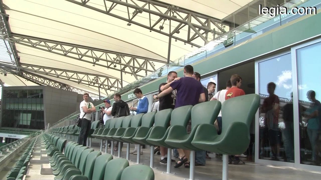 Spacer po stadionie